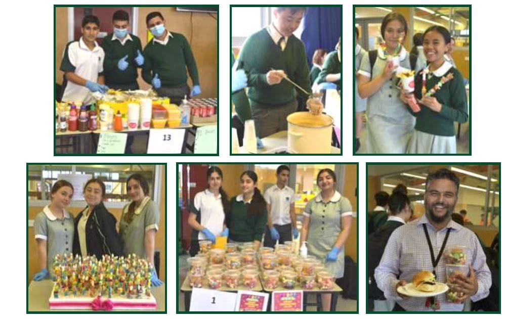 La Salle Bankstown Student Entrepreneurs raising money for the Mission La Salle Bankstown Student Entrepreneurs raising money for the Mission